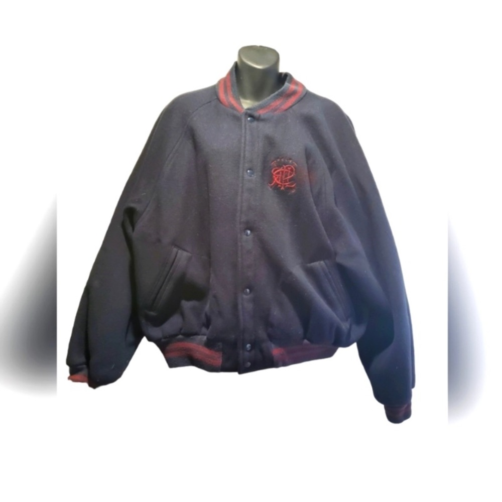Vintage polo varsity jacket